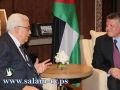 نقلها ملك الأردن .. رسالة أميريكة "شديدة اللهجة" لأبو مازن