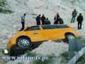 الدفاع المدني أربع إصابات بحادث إنقلاب مركبة