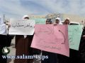 اعتصام لاهالي معتقلي حماس امام سجن الجنيد بنابلس