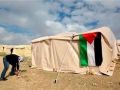 الاحتلال يحاصر حي المناطير الذي الناشطون على اراضي بورين المهددة بالمصادرة جنوب نابلس