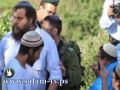 مستوطنون يهاجمون قرية النبي صالح ويحاولون حرق مسجدها