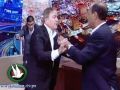 بالفيديو : نائب أردني وعلى الهواء يخلع الحذاء في وجه نائب سابق ويشهر مسدسه