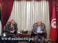 رئيس جامعة فلسطين التقنية - خضوري يلتقي السفير التونسي