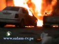 احتراق مسجد وعشر مركبات في قرية مصمص بوادي عارة