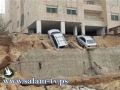 إنهيار مقطع من جدار إستنادي نتيجة الأحوال الجوية في بيت لحم