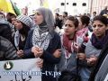 مسيرة في مخيم البداوي نصرة للمسجد الأقصى