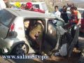 وفاة مواطن وابنته في حادث سير مع مركبة اسرائيلية جنوب نابلس