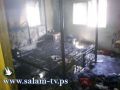 إجلاء رضيعة وجدتها المقعدة بعد إندلاع النيران في منزلهم بطولكرم
