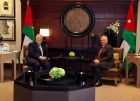 بدء الاجتماع الثنائي بين الرئيس وملك الأردن