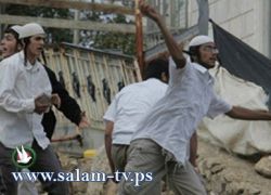 مستوطنون يرشقون حافلة فلسطينية بالحجارة قرب يتسهار