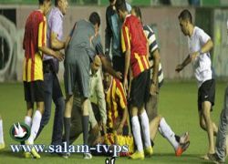 حدث في نابلس.. وفاة لاعب فلسطيني إثر بلعه لسانه
