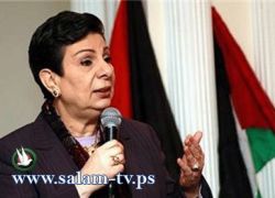 عشراوي تطالب الدنمارك بدعم التوجه إلى الأمم المتحدة