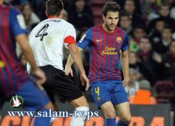 بالصور والاهداف : قطار برشلونة يدهس هسبتليت في كأس الملك
