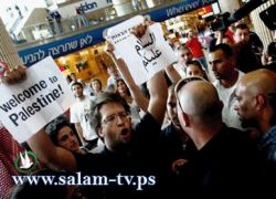 المئات من النشطاء ينظمون حملة جوية للتضامن مع الفلسطينيين