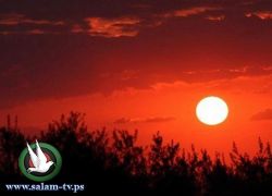 الطقس: جو غائم جزئي ويطرأ ارتفاع طفيف على درجات الحرارة