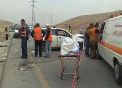 سبع إصابات في حادث تصادم شمال الخليل