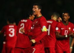 رونالدو يقود البرتغال للفوز على ايرلندا
