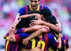 برشلونة يفوز على ألميريا بهدفين - شاهد الاهداف