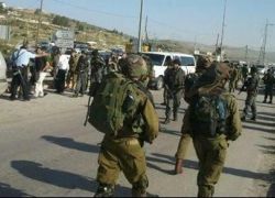 استشهاد فتى فلسطيني واصابة آخر قرب حاجز زعترا جنوب نابلس