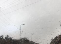 جبهة هوائية باردة وماطرة بغزارة تعبر البلاد فجر الثلاثاء