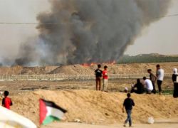 اندلاع 17 حريقاً في 'غلاف غزة'