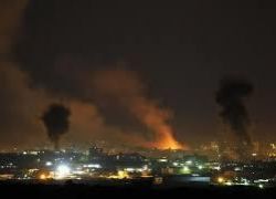 طيران الاحتلال يشن غارات على قطاع غزة