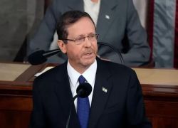 الرئيس الاسرائيلي : لا يمكننا ترك فراغ امني في غزة