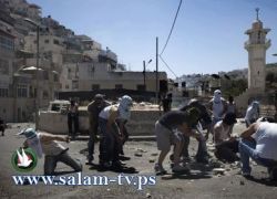 سلوان: حملة اعتقالات واسعة...وتجدد المواجهات بواد حلوة