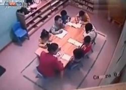 شاهد الفيديو : معلمة تصفع طفلة 70 مرة !