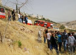 5 إصابات إثر انقلاب مركبة شرق القدس