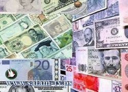 العملات: دولار 3.80- يورو 4.96 - د. اردني 5.36- ج. مصري 0.63شيقل