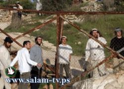 مستوطنون اختطفوا فتى فلسطيني من الضفه