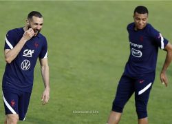 بنزيما: مرحبا بمبابي في ريال مدريد