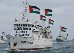 إسرائيل تستعد لاعتراض &quot;أسطول الصمود&quot;