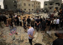 أربعة شهداء ومصابون في قصف الاحتلال وسط وجنوب قطاع غزة