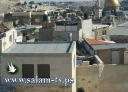إنهيار سطح منزل مقدسي عقب تحويله لحمام لجنود الإحتلال