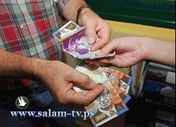 العملات: دولار 3.54 -يورو 4.77 -د.اردني 4.99 - ج.مصري 0.61 شيقل