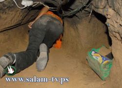 ليلا: إخلاء 6 اصابات وفقدان 4 اشخاص بانهيار نفق في رفح