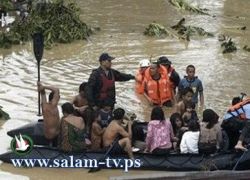 الف قتيل في فيضانات الفلبين