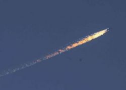 طائرات تركية تسقط طائرة حربية روسية بالقرب من الحدود السورية