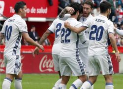 ريال مدريد يحقق فوزاً صعباً على سبورتنج خيخون