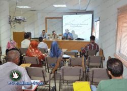 دورة تدريبية حول استخدام المياه العادمة المعالجة في إنتاج البذور