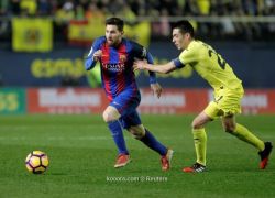 برشلونة يواصل التعثر بتعادل صعب أمام فياريال - شاهد الاهداف