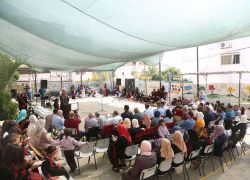 مدرسة الجاروشية المختلطة وتحت رعاية المحافظ أبو بكر تنظم فعالية بمناسبة يوم التراث الفلسطيني