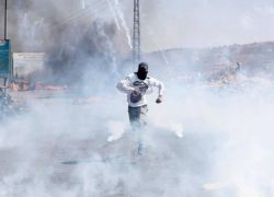 إصابات بالاختناق خلال مواجهات مع الاحتلال في قفين شمال طولكرم