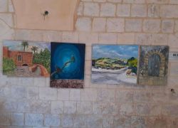 طولكرم: افتتاح معرض الفن التشكيلي &quot;القدس في العيون&quot; تواصل 6 .. فيديو