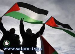 الالاف يتظاهرون بنابلس..'لا للفيتو الامريكي ونعم لانهاء الانقسام'