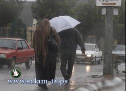 حالة الطقس: تسود البلاد اجواء ماطرة وعاصفة