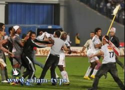 اعمال شغب في استاد القاهرة