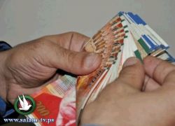 العملات: دولار 4.02- يورو 4.97 - د.اردني 5.69- ج.مصري 0.66 شيقل